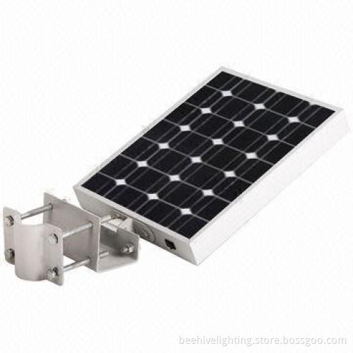 Integrated solar garden light, all in one, 8W power, low price with high quality